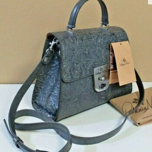 NWT Patricia Nash tooled leather bag